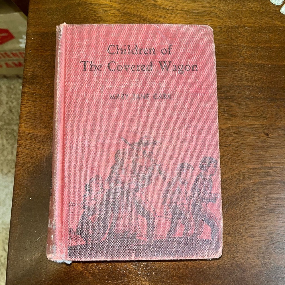 ~1950s copy of Children of the Covered Wagon